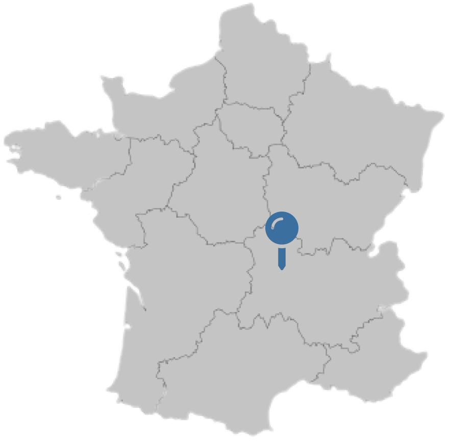 Localisation, Aigueperse, France